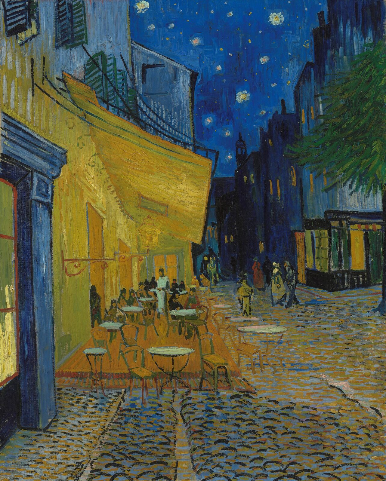 Vincent van Gogh — Terasa kavárny v noci, 1888